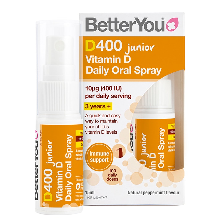 BetterYou D400 Junior Vitamin D Daily Oral Spray 15ml